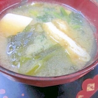 朝の整腸効果☆　塩麹と食物繊維の「豆腐汁」